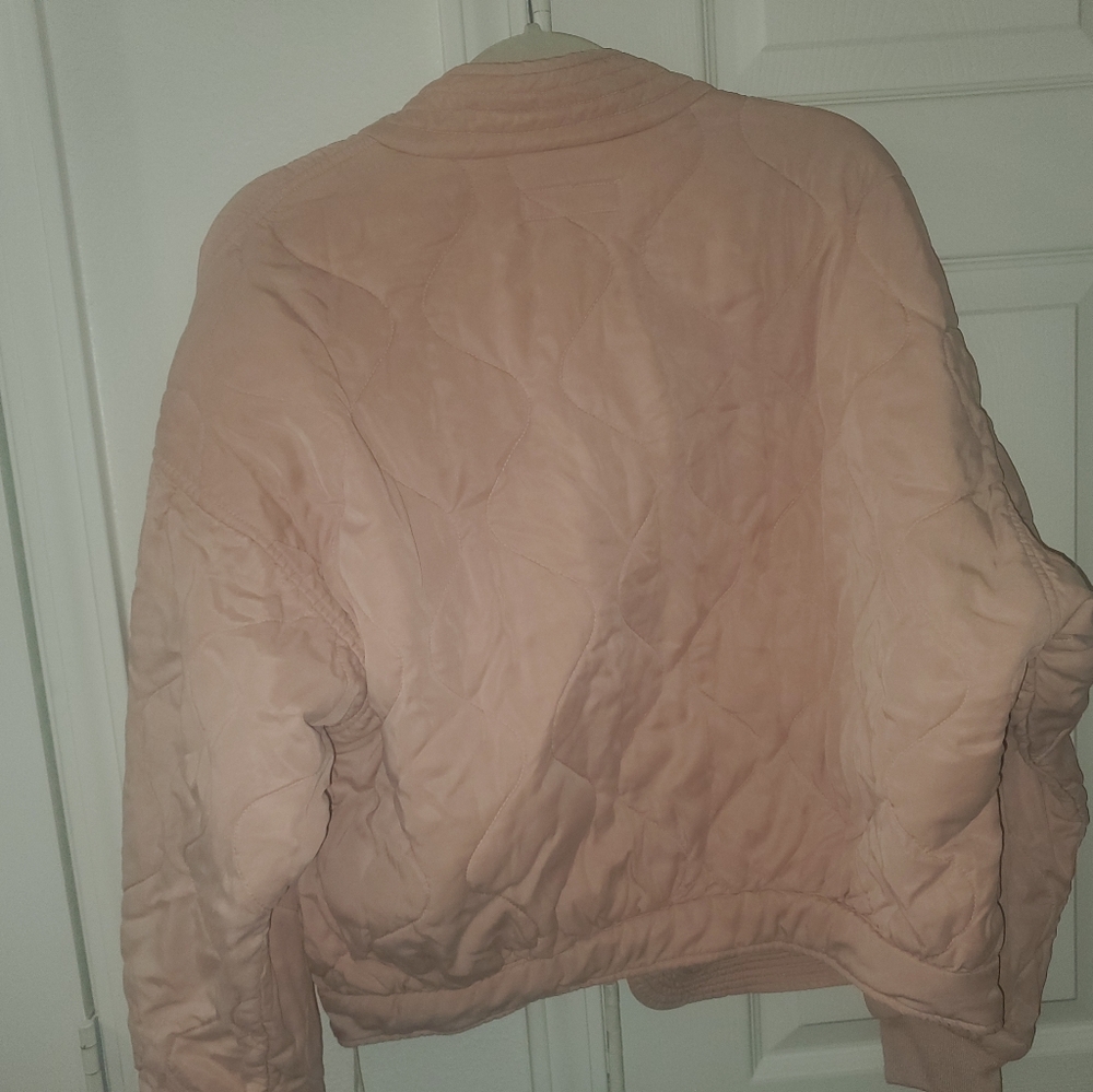COPY - Blanknyc Bomber Jacket Rose Large - Picture 4 of 6